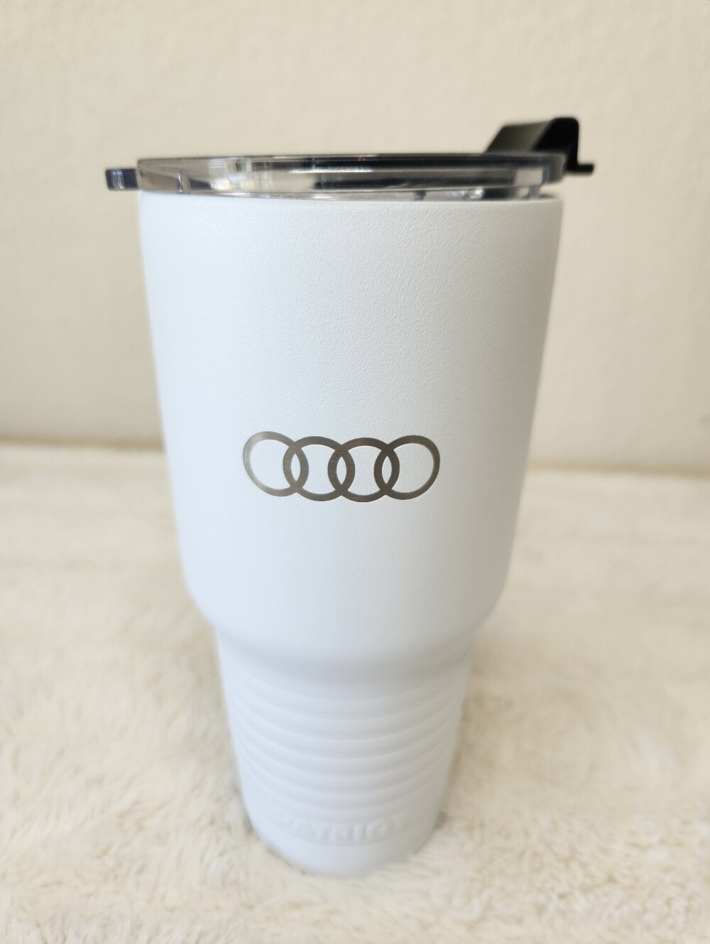 Audi Patriot 20 oz Insulated Syainless Steel Tumbler White